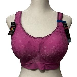 New Bra, Bali, Comfort-Revolution wire-Free Padded Pink DF3488 Size  XL